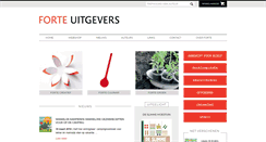 Desktop Screenshot of forteuitgevers.nl
